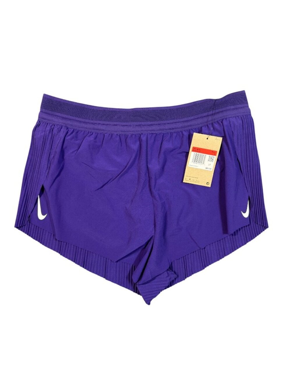 Nike Dri-FIT ADV Aeroswift Running Shorts Women's Size Large Purple Running NWT